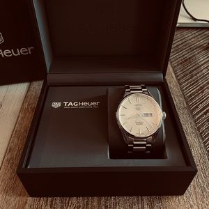 TAG HEUER CARRERA 5 AUTOMATIC WATCH WAR211B.BA0782